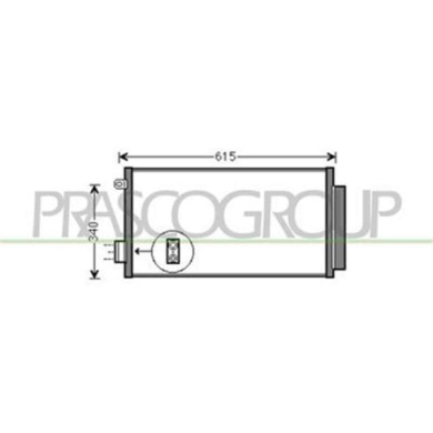 FT040C001_1.JPG Condensatore Per Fiat 500 L Dal 2012 Al 2017