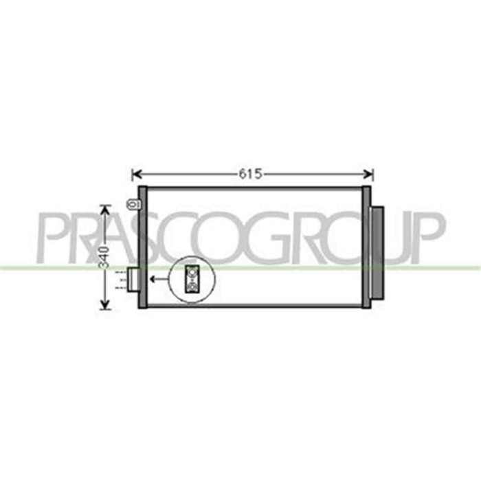 FT040C001_1.JPG Condensatore Per Fiat 500 L Dal 2012 Al 2017