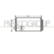 Condensatore Per Fiat 500 L Dal 2012 Al 2017