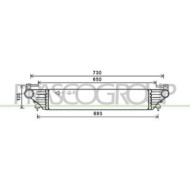 Intercooler Per Fiat 500 L Dal 2012 Al 2017