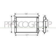 FT114R001_1.JPG Radiatore Per Fiat Palio - Albea - Strada Pick Up Dal 2005 Al 2012