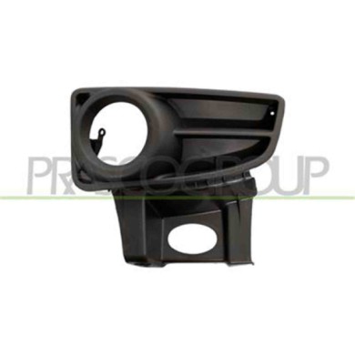 GUIDA_ALLA_SCELTA.JPG Griglia Sinistra Paraurti Nera Per Fiat Panda Dal 2003 Al 2011