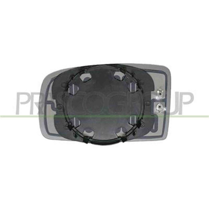 GUIDA_ALLA_SCELTA.JPG Piastra Specchio Destra Per Fiat Panda Dal 2003 Al 2011
