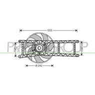Ventola Per Fiat Panda Dal 2003 Al 2011