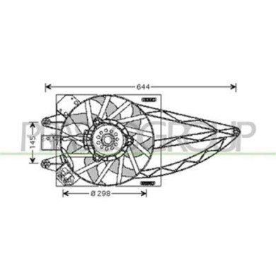 FT122F003_1.JPG Ventola Per Fiat Panda Dal 2003 Al 2011