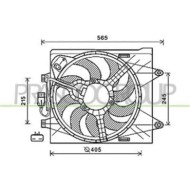 Ventola Per Fiat Panda Dal 2012