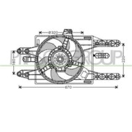 FT132F006_1.JPG Ventola Per Fiat Punto Dal 1993 Al 1999