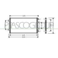 Condensatore Per Fiat Punto Dal 1999 Al 2003