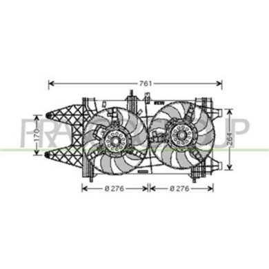 FT133F006_1.JPG Ventola Per Fiat Punto Dal 1999 Al 2003