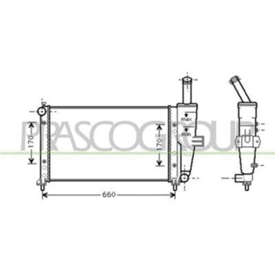 FT133R002_1.JPG Radiatore Per Fiat Punto Dal 1999 Al 2003