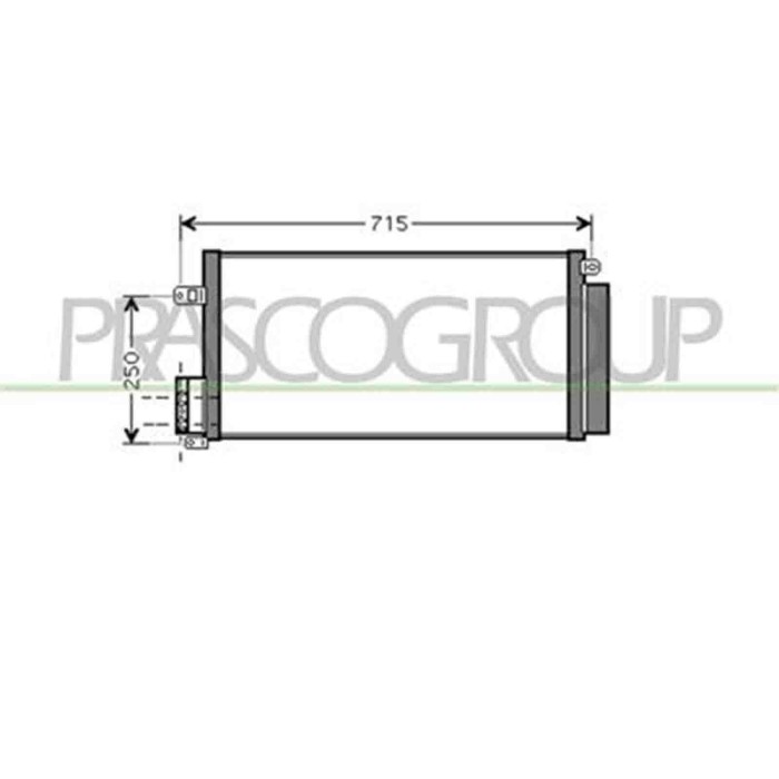 FT137C001_1.JPG Condensatore Per Fiat Bravo - Brava Dal 1995 Al 2002