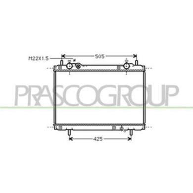 FT137R009_1.JPG Radiatore Per Fiat Bravo - Brava Dal 1995 Al 2002
