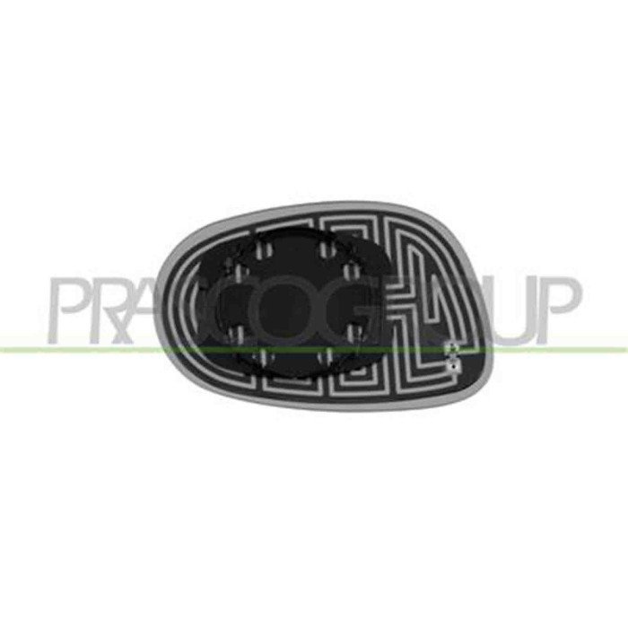 FT1387504_1.JPG Piastra Specchio Sinistra Per Fiat Bravo Dal 2007 Al 2014
