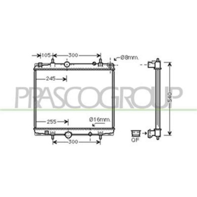 FT152R001_1.JPG Radiatore Per Fiat Ulysse Ii Dal 2002 Al 2010