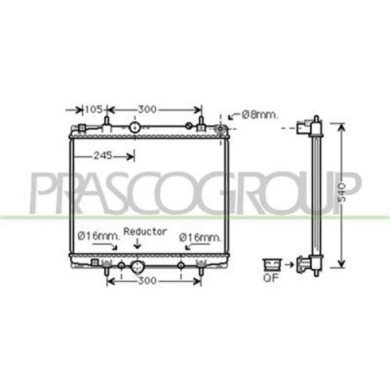 FT152R002_1.JPG Radiatore Per Fiat Ulysse Ii Dal 2002 Al 2010