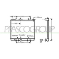 Radiatore Per Fiat Ulysse Ii Dal 2002 Al 2010