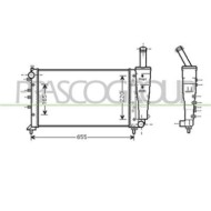 Radiatore Per Fiat Punto Dal 2003 Al 2011