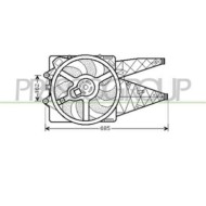 Ventola Per Alfa Romeo Mito Dal 2008 Al 2016