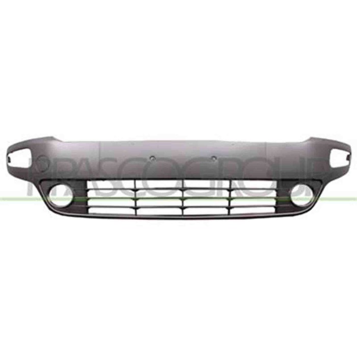 FT3442131_1.JPG Griglia Paraurti Anteriore Metal/dark Con Sede Fendi Per Fiat Punto Evo Dal 2009 Al 2012