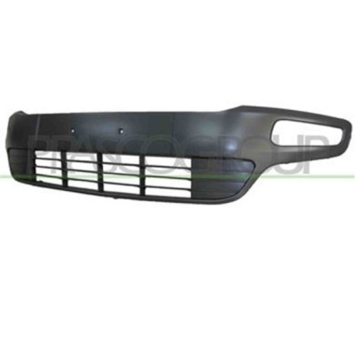 FT3442132_1.JPG Griglia Paraurti Anteriore Verniciata Carbon/metal Senza Sede Fendi Per Fiat Punto Evo Dal 2009 Al 2012