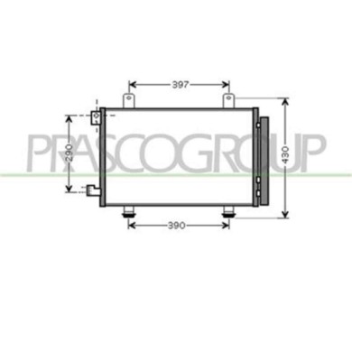 FT360C001_1.JPG Condensatore Per Fiat Sedici Dal 2007 Al 2013