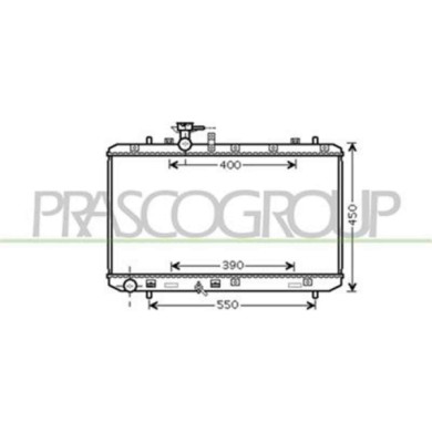 FT360R001_1.JPG Radiatore Per Fiat Sedici Dal 2007 Al 2013