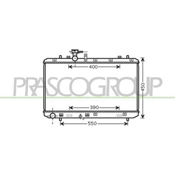 FT360R001_1.JPG Radiatore Per Fiat Sedici Dal 2007 Al 2013