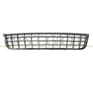 Griglia Centrale Paraurti Grigia Con Cornice Cromata Per Fiat Linea Dal 2007 Al 2010