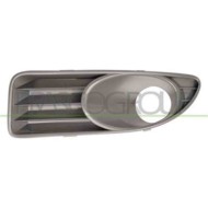 Griglia Sinistra Paraurti Grigia Per Fiat Linea Dal 2007 Al 2010
