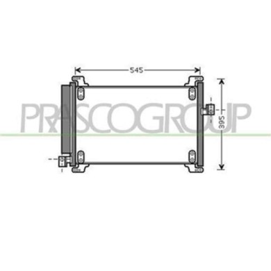 FT717C001_1.JPG Condensatore Per Fiat Multipla Dal 2004 Al 2010