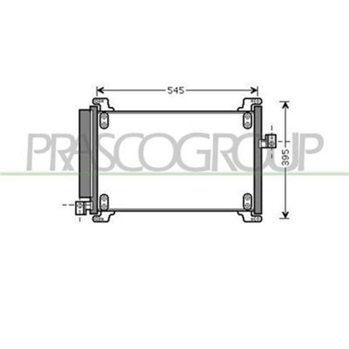 FT717C001_1.JPG Condensatore Per Fiat Multipla Dal 2004 Al 2010