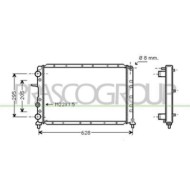 Radiatore Per Fiat Fiorino Dal 1987 Al 2001