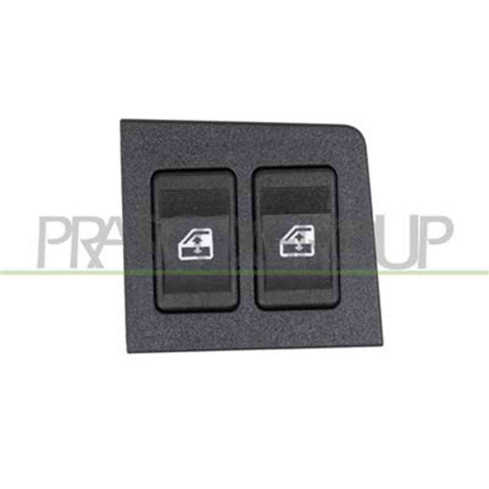 FT906WS04_1.JPG Pulsantiera Nera Per Fiat Fiorino Dal 1987 Al 2001