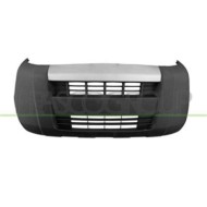 FT9071001_1.JPG Paraurti Anteriore Nero Con Fascia Argento Per Citroen Nemo Dal 2008 Al 2016