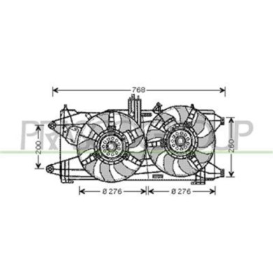 FT907F004_1.JPG Ventola Per Fiat Fiorino Dal 2007 Al 2016