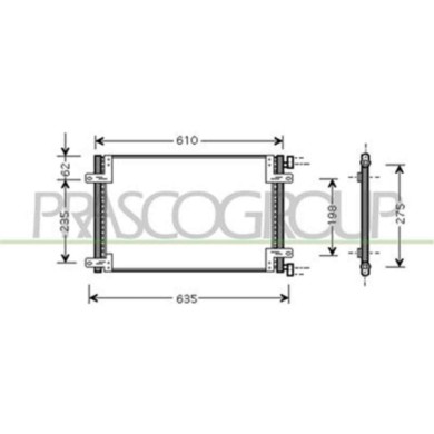 FT908C002_1.JPG Condensatore Per Fiat Doblo' Dal 2000 Al 2005