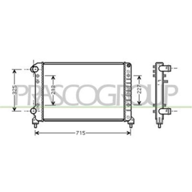FT908R003_1.JPG Radiatore Per Fiat Doblo' Dal 2000 Al 2005