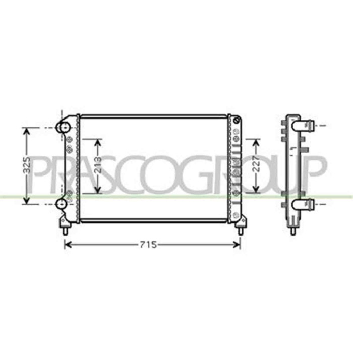 FT908R003_1.JPG Radiatore Per Fiat Doblo' Dal 2000 Al 2005