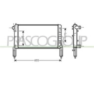 Radiatore Per Fiat Doblo' Dal 2000 Al 2005