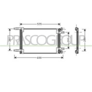 Condensatore Per Fiat Doblo' Dal 2005 Al 2009