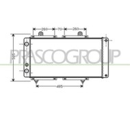 Radiatore Per Fiat Ducato - Talento / Boxer / Relay Dal 1984 Al 1990