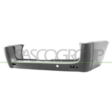 FT9231071_2.JPG Paraurti Posteriore Nero Per Citroen Jumpy / Dispatch Dal 2007 Al 2016