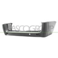 Paraurti Posteriore Nero Per Citroen Jumpy / Dispatch Dal 2007 Al 2016