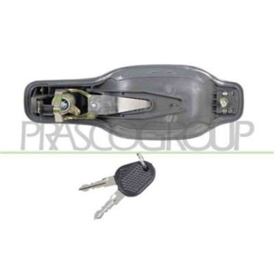 FT9258101_1.JPG Maniglia Esterna Anteriore Destra Grigia Per Iveco Turbodaily Dal 1990 Al 2000