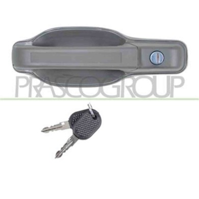 FT9258101_2.JPG Maniglia Esterna Anteriore Destra Grigia Per Iveco Turbodaily Dal 1990 Al 2000