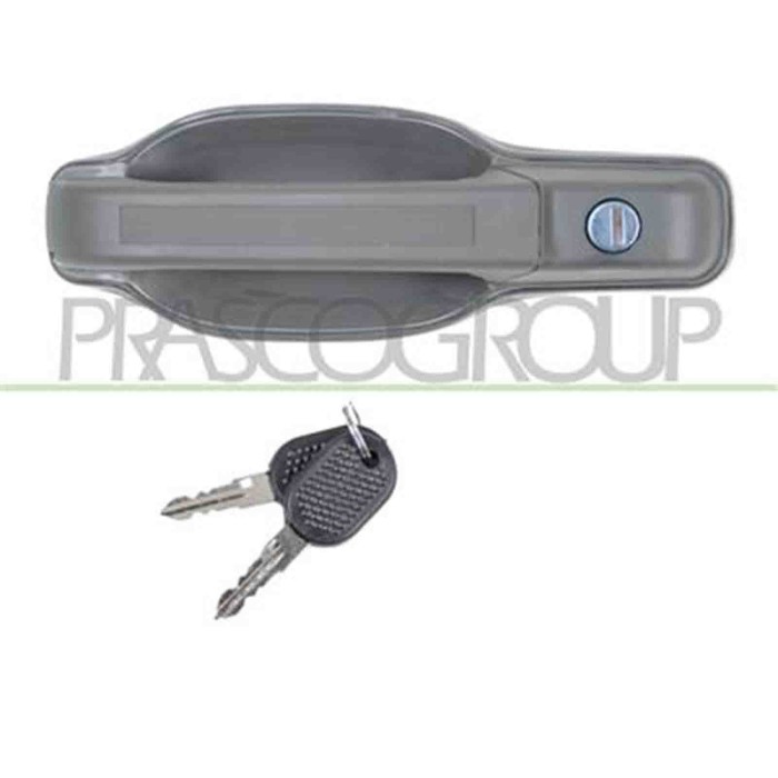 FT9258101_2.JPG Maniglia Esterna Anteriore Destra Grigia Per Iveco Turbodaily Dal 1990 Al 2000