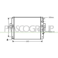 FT925R005_1.JPG Radiatore Per Iveco Turbodaily Dal 1990 Al 2000