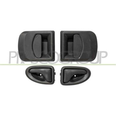 FT9268000_1.JPG Kit Maniglie Esterne+interne Nere Per Iveco Daily S-2000 Dal 2000 Al 2006