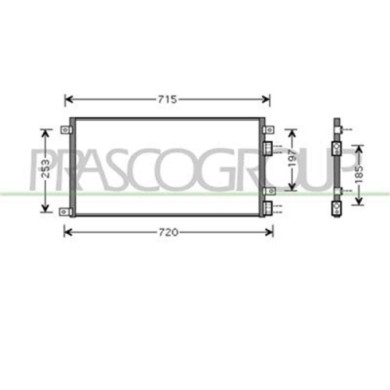 FT926C001_1.JPG Condensatore Per Iveco Daily S-2000 Dal 2000 Al 2006