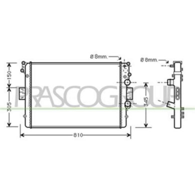 FT926R007_1.JPG Radiatore Per Iveco Daily S-2000 Dal 2000 Al 2006